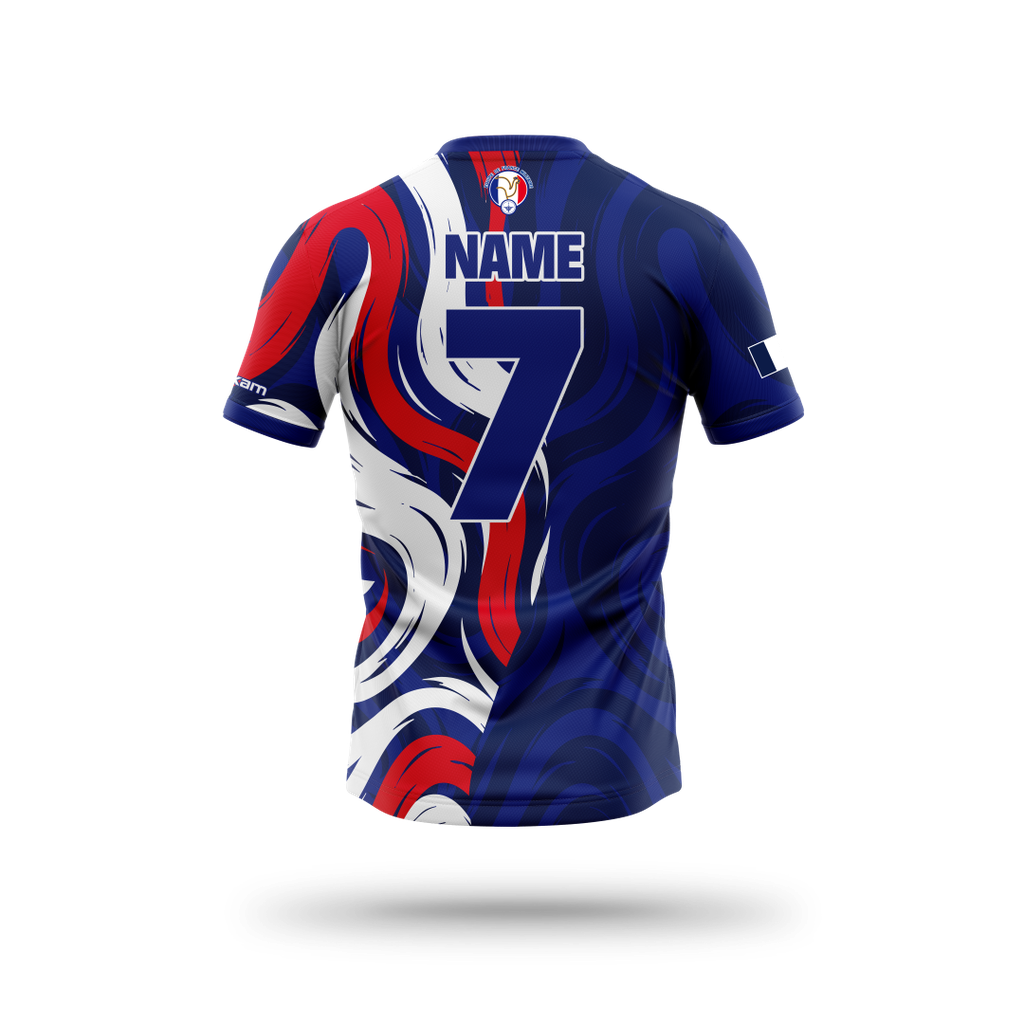 EDF MILITAIRE Maillot de match H - Bleu