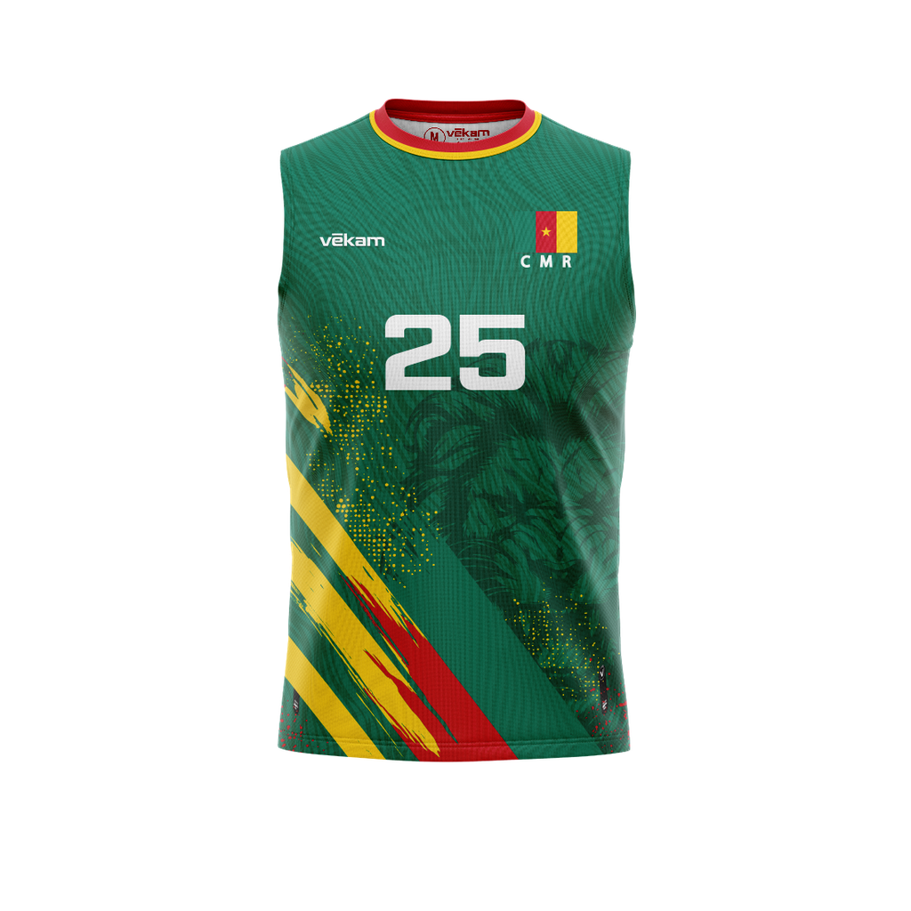 FECAVOLLEY Maillot de match H - Vert