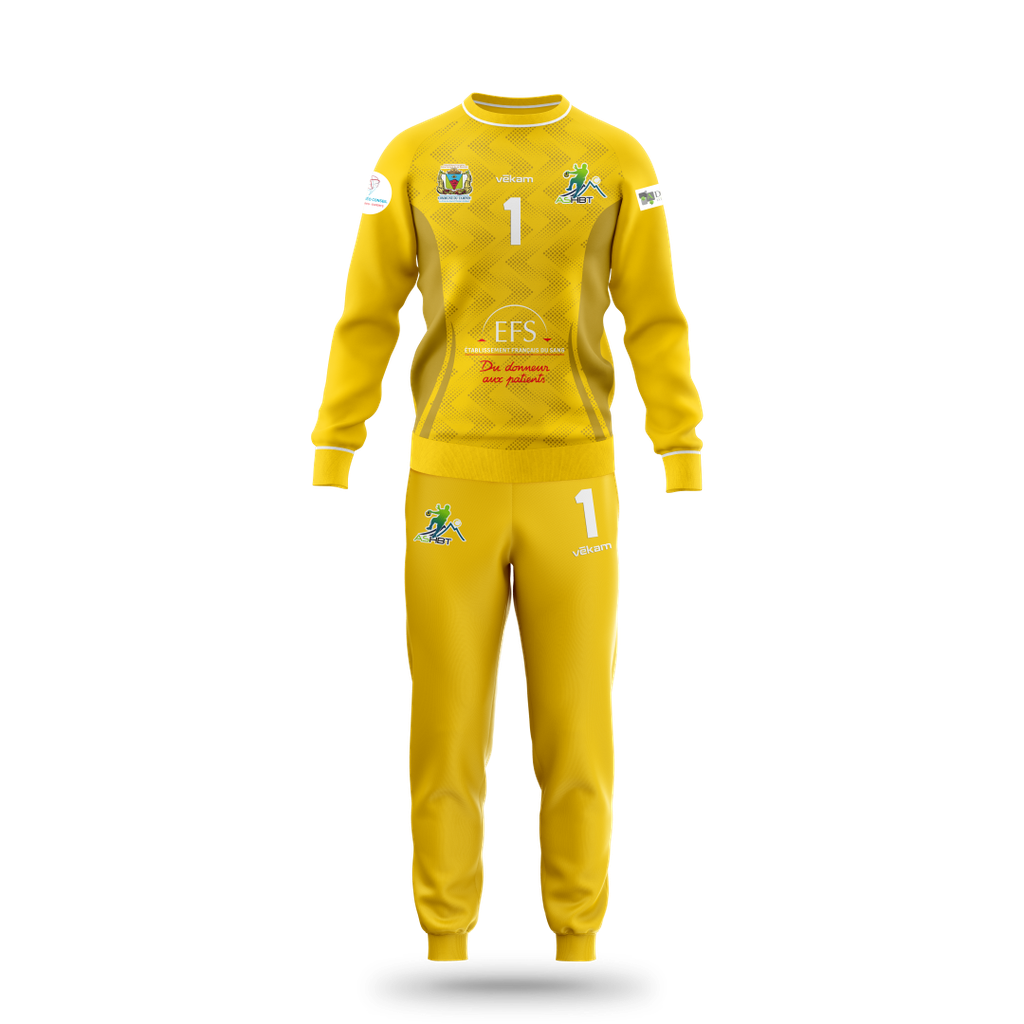 ASHB 26 Kit de match Gardien - Jaune