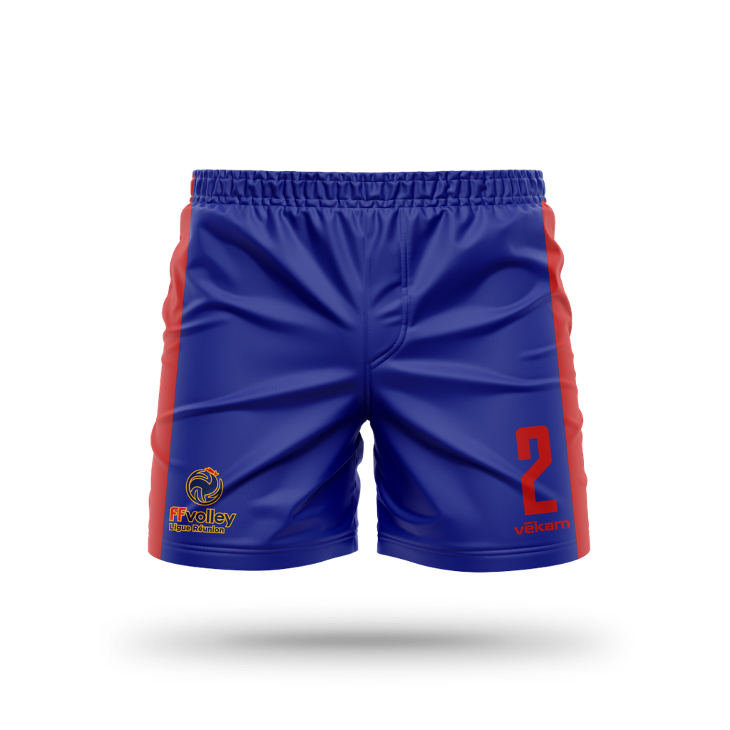 LRVB 26 BEACH Short H - Bleu