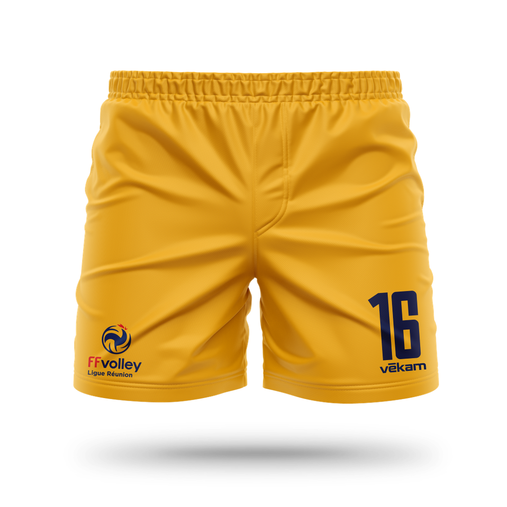 LRVB 26 BEACH Short H - Jaune