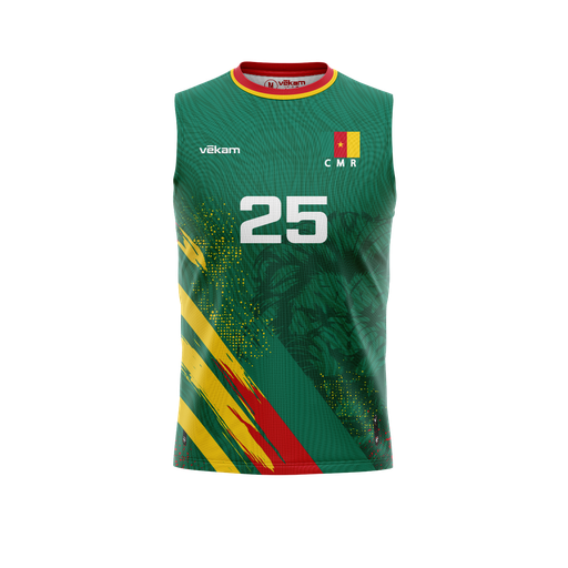 FECAVOLLEY Maillot de match H - Vert