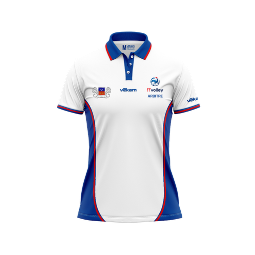 LMVB 26 Polo Arbitre F - Blanc
