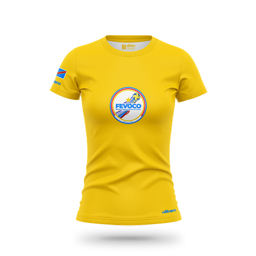 FEVOCO T-shirt F - Jaune