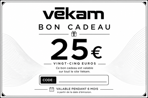 BON CADEAU VEKAM 25€