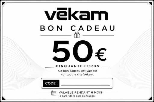 BON CADEAU VEKAM 50€