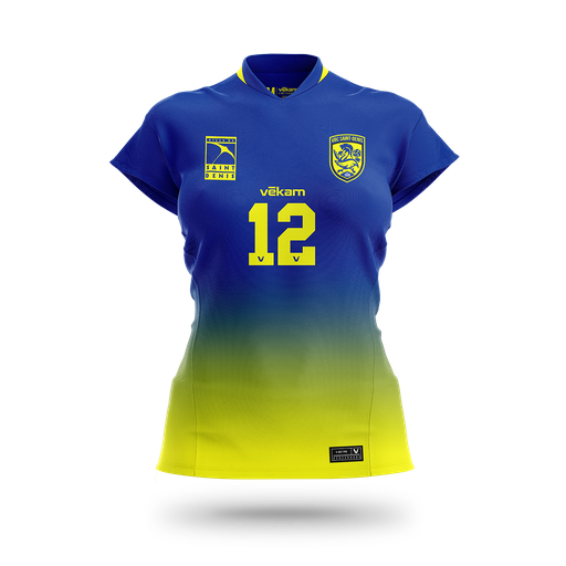 VBC SAINT-DENIS Maillot F - Bleu/Jaune