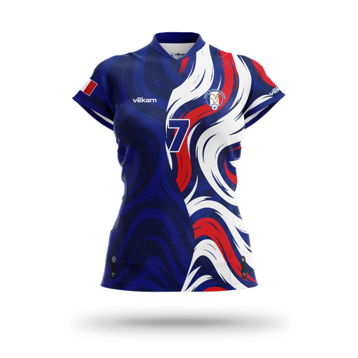 EDF MILITAIRE Maillot de match F - Bleu